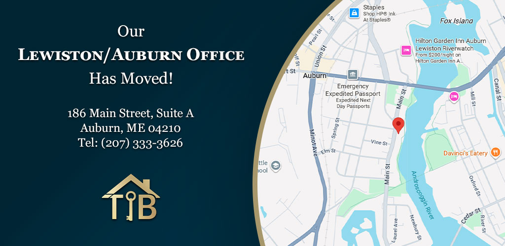 Our Lewiston/Auburn office has moved to 186 Main Street, Suite A, Auburn, Maine